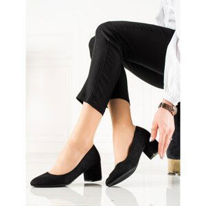 TRENDI CLASSIC SUEDE PUMPS