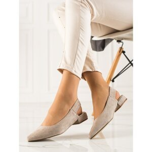 GOODIN CLASSIC PUMPS WITH AN OPEN HEEL