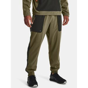 Under Armour Sweatpants UA RUSH WOVEN TEAR AWAY PANT-GRN - Mens