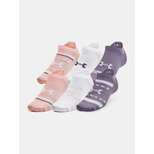 Under Armour Socks UA Essential No Show 6pk-PNK - unisex