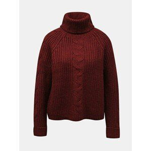 Wine turtleneck ONLY-Daisy - Women