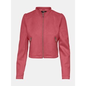 Pink Jacket in Suede ONLY-Shelby - Women