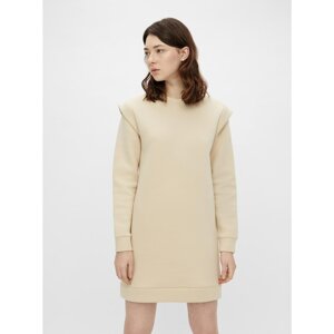 Cream Sweatshirt Dress Pieces - Women