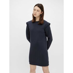 Navy Blue Sweatshirt Dress Pieces - Women's