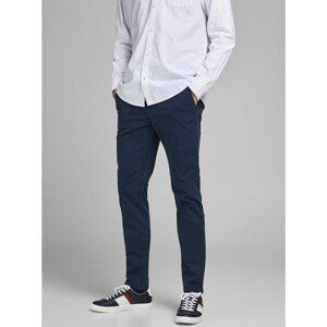 Jack & Jones Marco Dark Blue Trousers - Men's