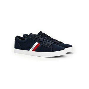 Tommy Hilfiger Blue Mens Sneakers Essential Stripes Detail Sneaker - Mens