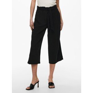 Black Culottes with BINDING ONLY Aminta - Women