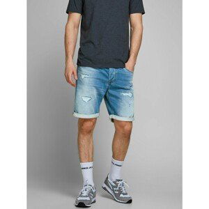 Jack & Jones Rick Blue Denim Shorts - Men