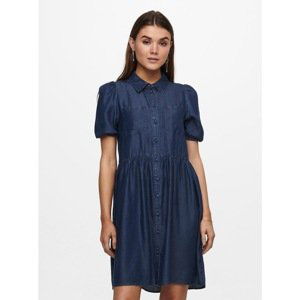 Dark Blue Denim Shirt Dress ONLY - Women