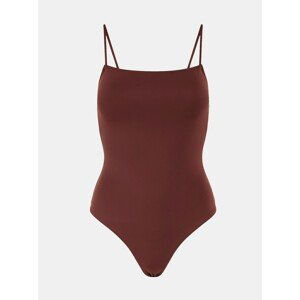 Brown One-Piece Back Tie Pieces Ginette - Women