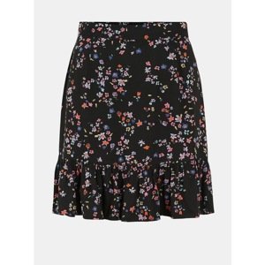 Black Floral Skirt Pieces Lala - Women