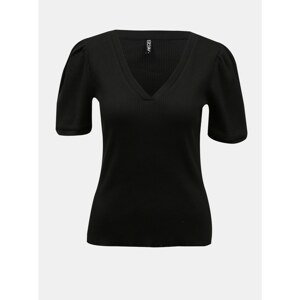 Black T-Shirt Pieces Luca - Women