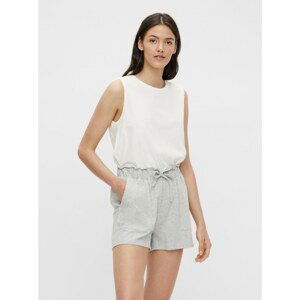 White Basic Tank Top Pieces Taxanna - Women