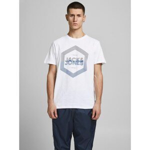 White T-shirt with print Jack & Jones Delight - Men