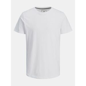 White T-shirt with Jack & Jones Trick patch - Men