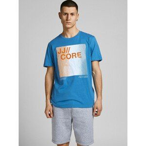 Blue T-shirt with print Jack & Jones Raz - Men