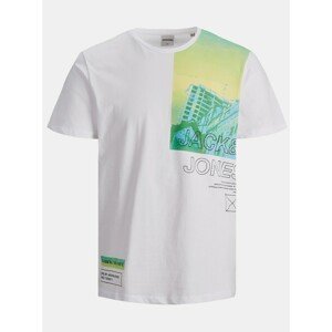 White T-shirt with print Jack & Jones Goods - Men