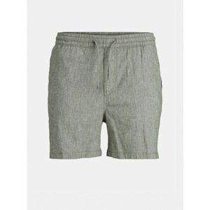 Khaki Shorts with Tie Jack & Jones Jeff - Men