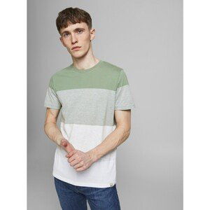 White & Green T-Shirt Jack & Jones Laguna - Men