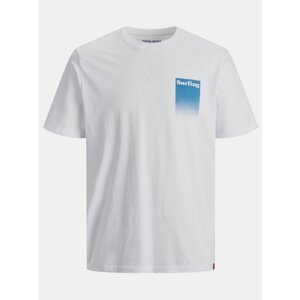 White T-shirt with print on the back Jack & Jones - Men