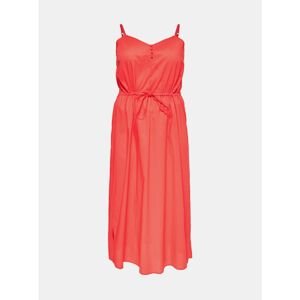 Coral Maxi Dresses ONLY CARMAKOMA Flower - Women