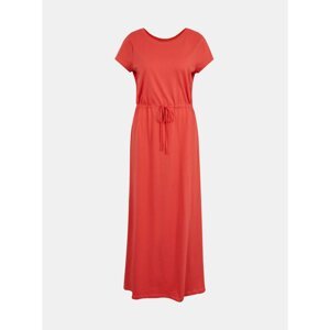 Coral maxi dresses with tie ONLY May - Women