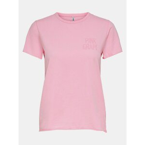 Pink Basic T-Shirt ONLY Fruity - Women
