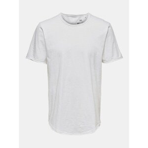 White Basic T-Shirt ONLY & SONS Benne - Men