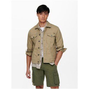 Light Brown Light Jacket ONLY & SONS Coin - Men