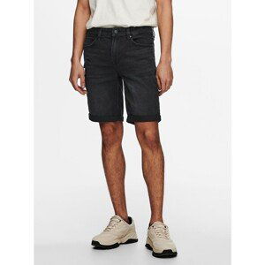 Black Denim Shorts ONLY & SONS Ply - Men