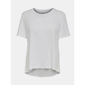 White basic T-shirt ONLY Mette - Women