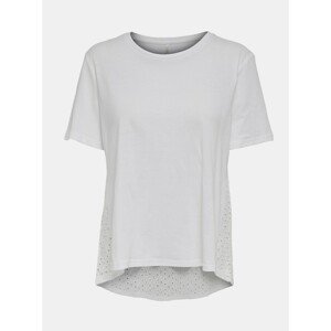 White basic T-shirt ONLY Mette - Women