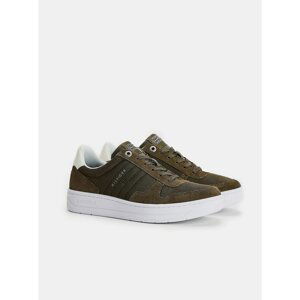 Khaki Mens Sneakers Tommy Hilfiger - Mens