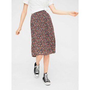 Red-blue floral skirt Pieces Mirabelle - Women
