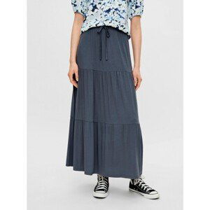 Blue maxi skirt Pieces Neora - Women