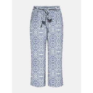 White-blue patterned culottes ONLY Nova - Ladies
