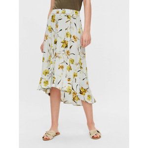 Light Blue Floral Midi Skirt Pieces Lillian - Women