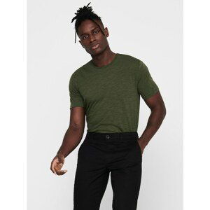 Dark green T-shirt ONLY & SONS Albert - Men