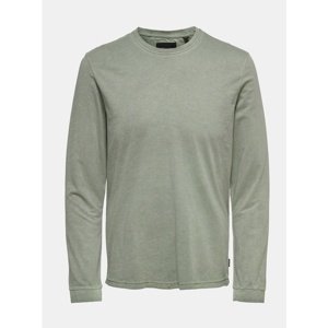 Green basic T-shirt ONLY & SONS Millenium - Men