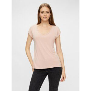 Light Pink Basic T-Shirt Pieces Kamala - Women