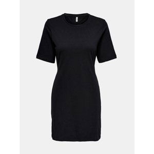 Black dress with neckline ONLY Emma - Women