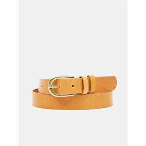 Brown Leather Belt Pieces Haven - Women