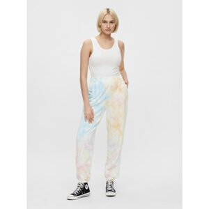 Pink-Blue Batik Sweatpants Pieces Pinar - Women