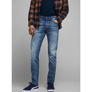 Blue Slim Jeans Jack & Jones Glenn - Mens