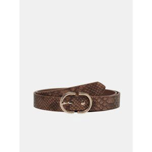 Brown belt with animal pattern ONLY Rasma - Women