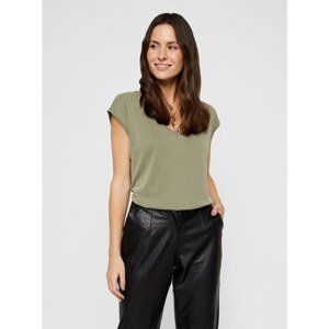 Khaki T-Shirt Pieces Kamala - Women