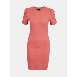 Pink Sheath Dress Pieces Lunna - Women
