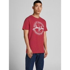Red T-shirt with print Jack & Jones Jeans - Men