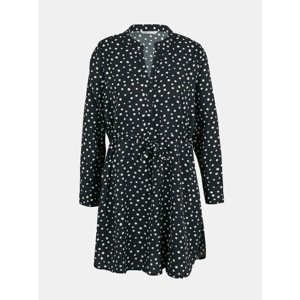 Black Polka dot dress with TIE ONLY Cory - Women