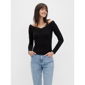 Black T-Shirt Pieces Maliva - Women